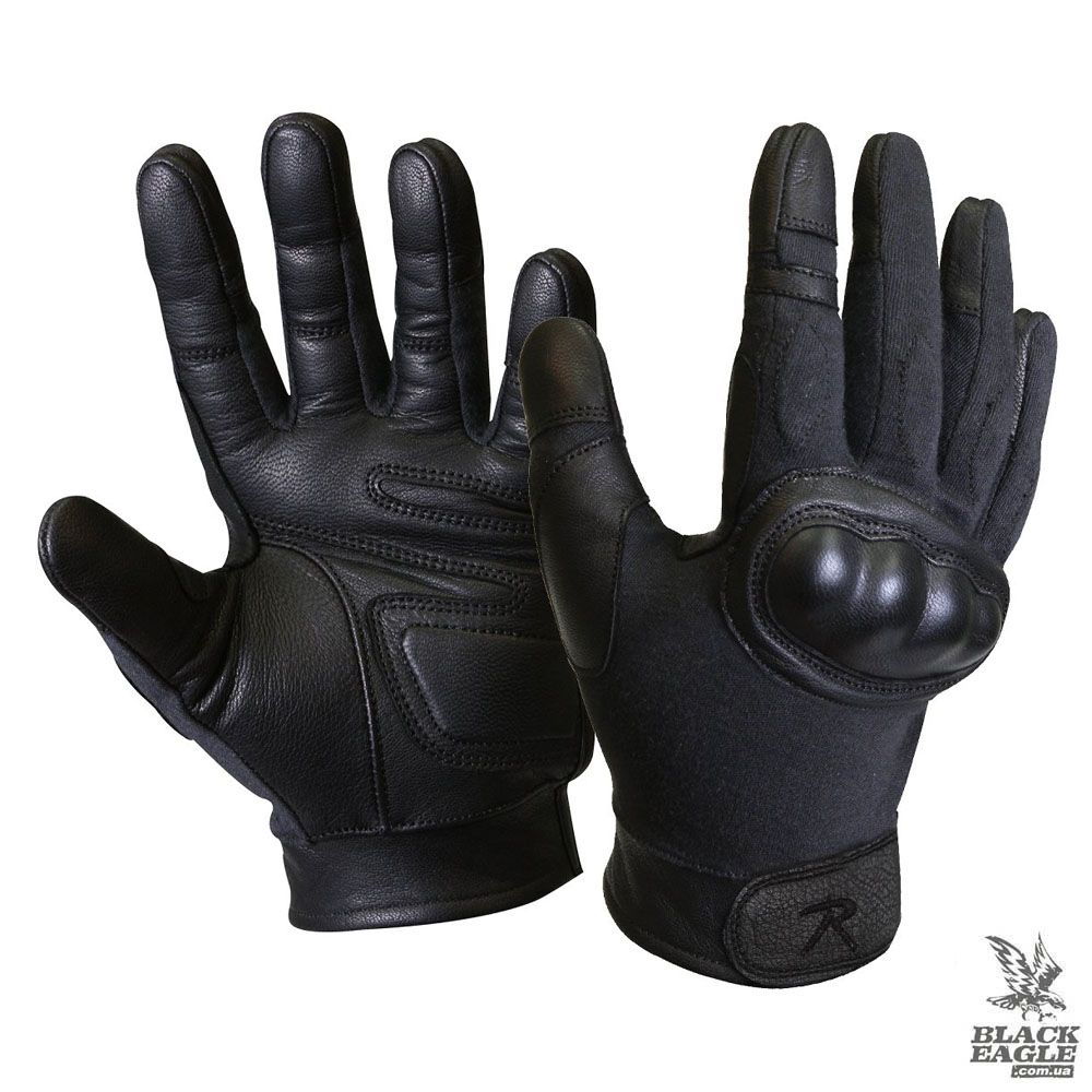 Перчатки Rothco Hard Knuckle Tactical Gloves Black